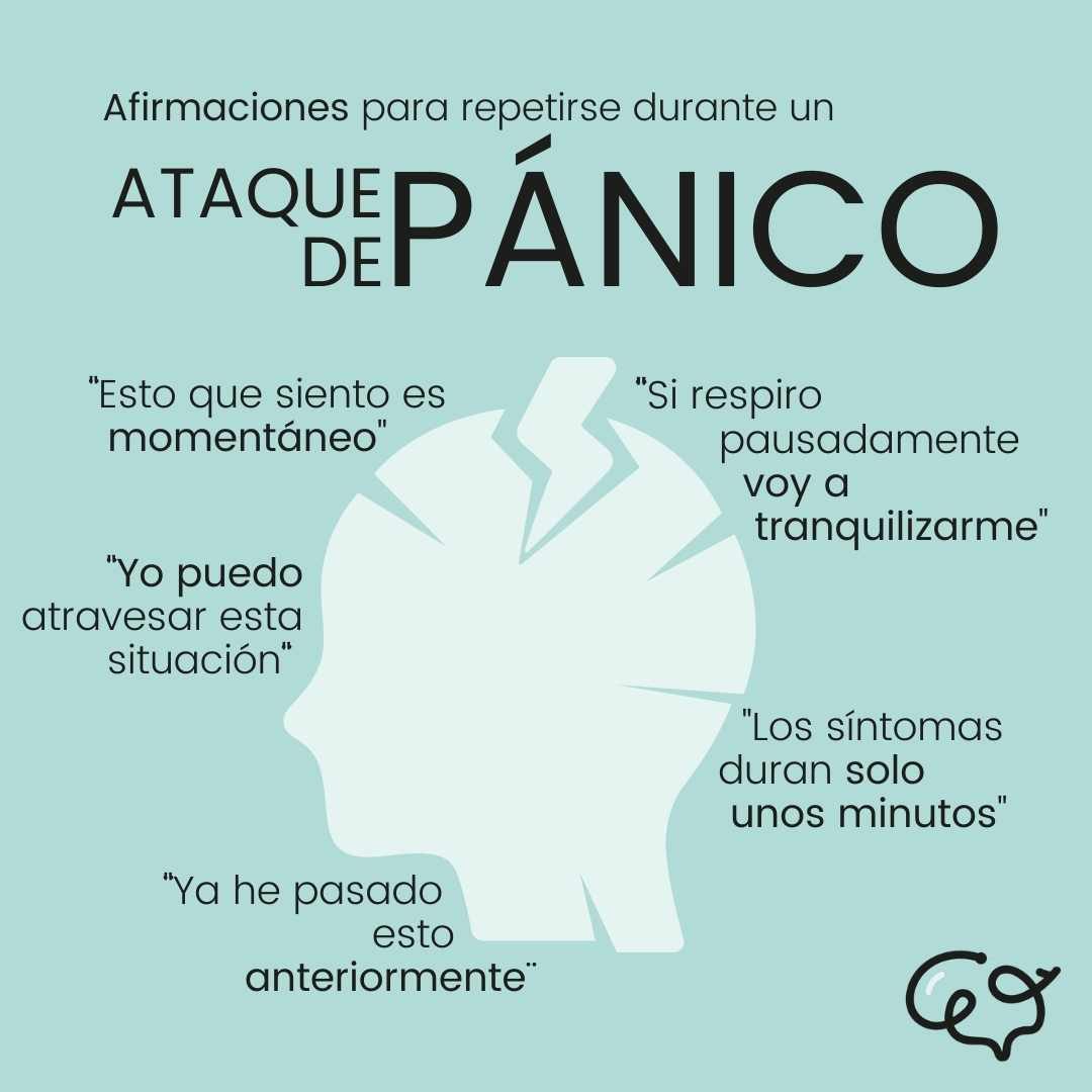 Afirmaciones para Controlar un Ataque de Pánico o Crisis de Ansiedad | 6 Frases que te ayudarán