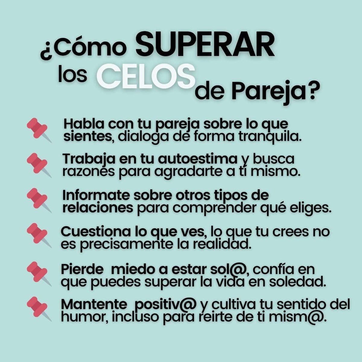 Celos en la pareja | 7 PsicoTips de cómo superarlos