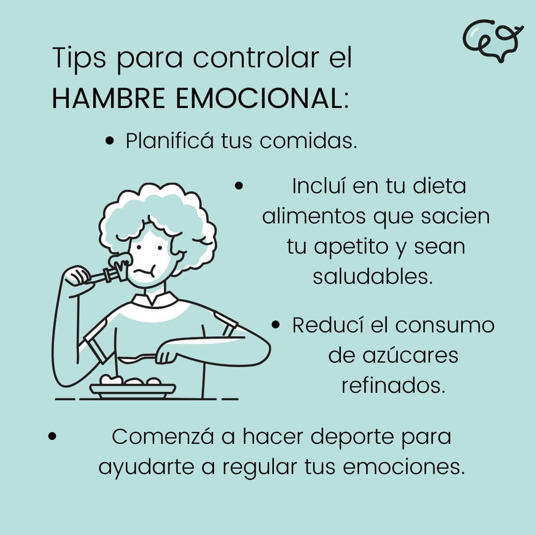 ¿Cómo Controlar el Hambre Emocional? | 6 PsicoTips para lograrlo