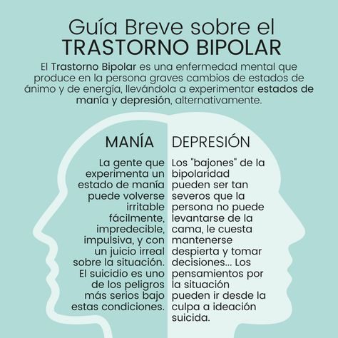 Guía de Información sobre el Trastorno Bipolar en una Persona