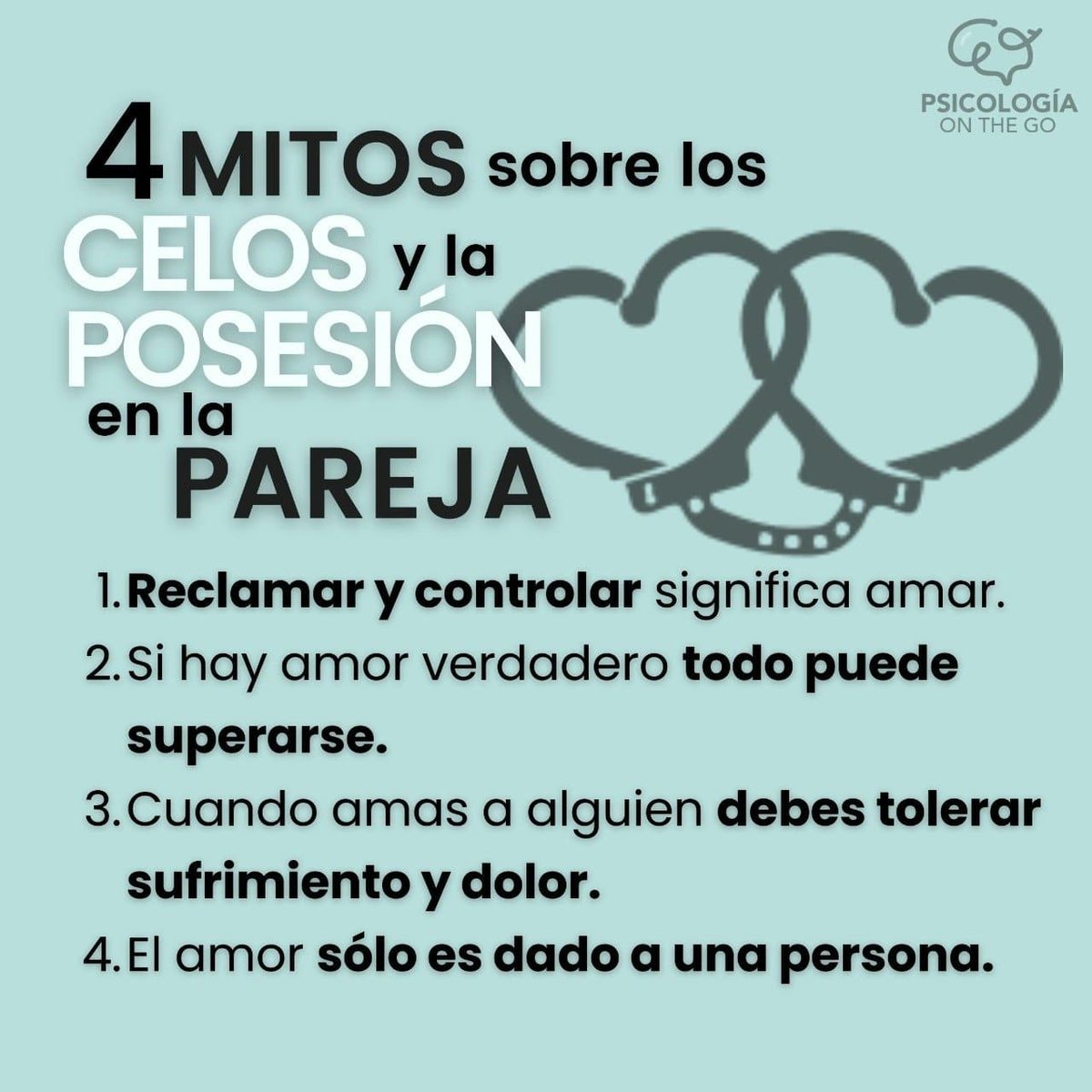¿Los celos son buenos? 4 Mitos sobre los celos
