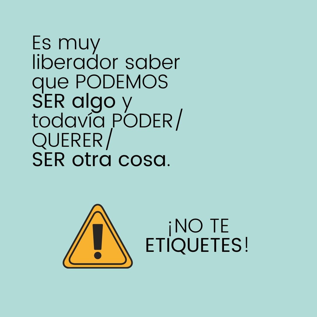 Cómo identificar y cambiar las etiquetas personales