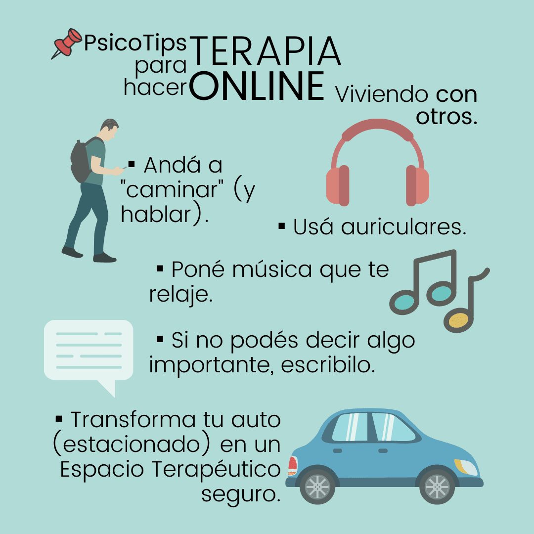 ¿Cómo hacer Terapia Online Viviendo con otras Personas | 6 PsicoTips
