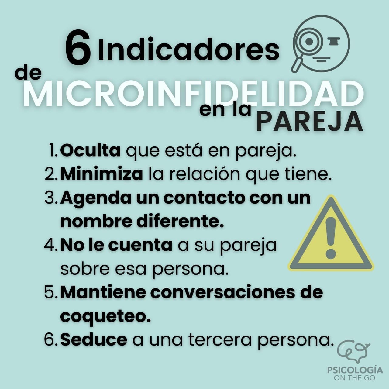 Tipos de microinfidelidad en la pareja